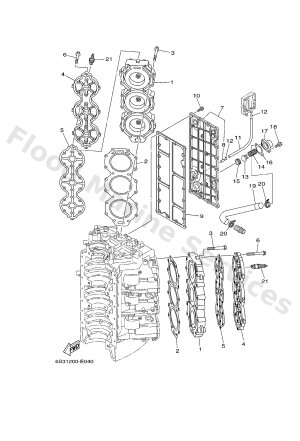 Diagram for CYLINDER & CRANKCASE 2