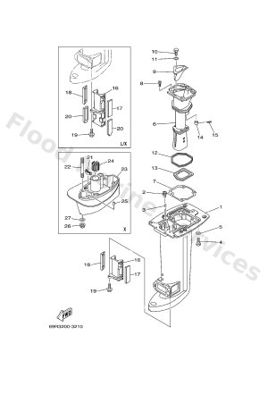 Diagram for UPPER CASING