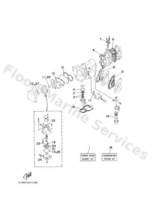 Diagram for REPAIR KIT 1