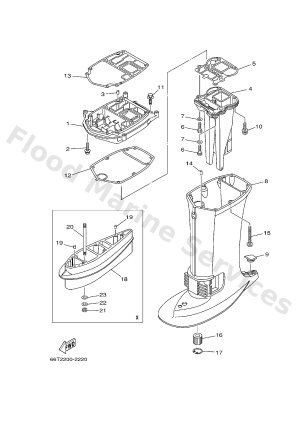 Diagram for UPPER CASING