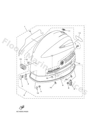 Diagram for TOP COWLING
