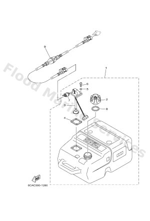 Diagram for FUEL TANK 1