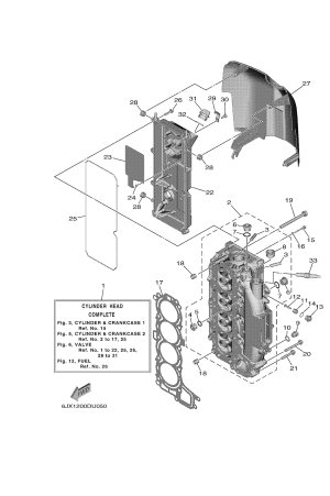 Diagram for CYLINDER & CRANKCASE 2