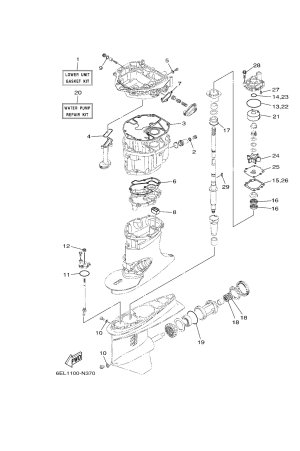 Diagram for REPAIR KIT 2
