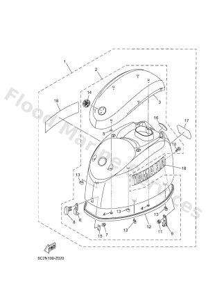 Diagram for TOP COWLING