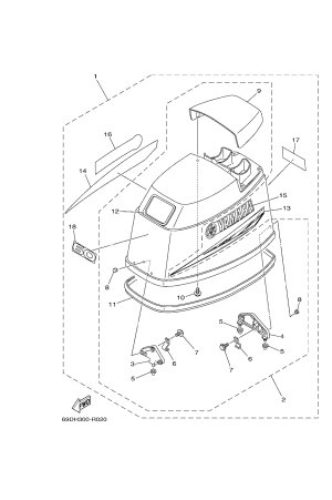 Diagram for TOP COWLING