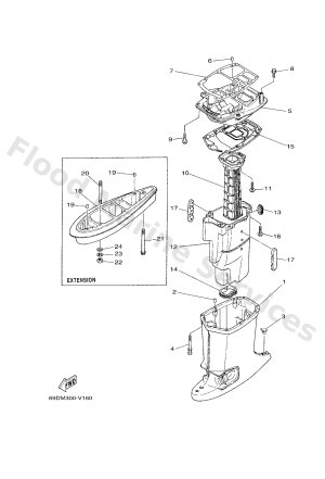 Diagram for UPPER CASING
