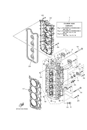 Diagram for CYLINDER & CRANKCASE 2