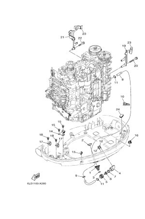 Diagram for BOTTOM COWLING 3