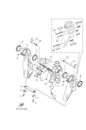 Diagram for BRACKET 1