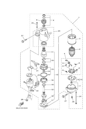 Diagram for STARTING MOTOR