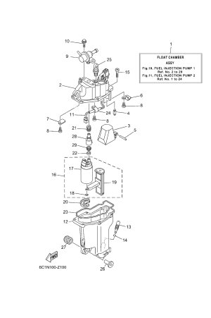 Diagram for FUEL INJECTION PUMP 1