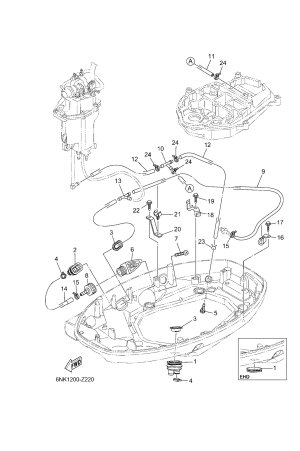 Diagram for BOTTOM COWLING 2