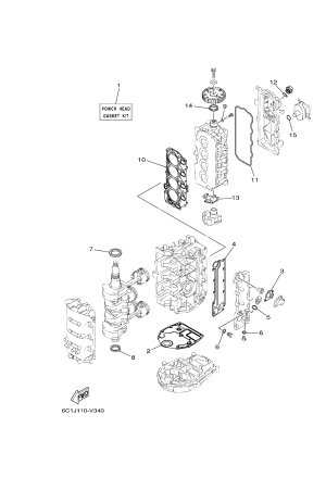 Diagram for REPAIR KIT 1