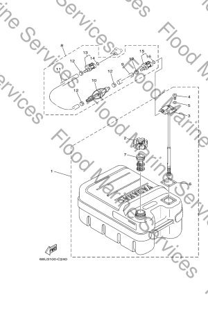 Diagram for FUEL TANK 2