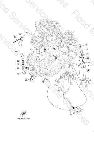 Diagram for CYLINDER & CRANKCASE 4