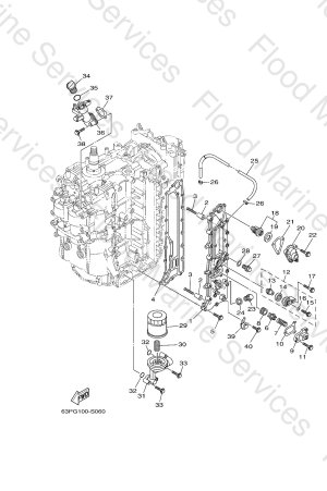 Diagram for CYLINDER & CRANKCASE 3