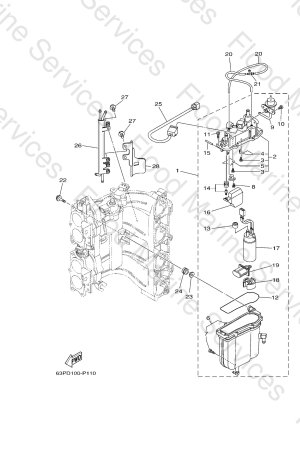 Diagram for FUEL INJECTION PUMP 1