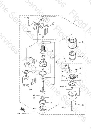 Diagram for STARTING MOTOR