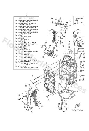Diagram for CYLINDER & CRANKCASE 1