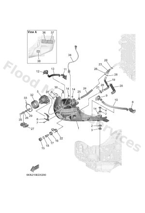 Diagram for BOTTOM COWLING 1