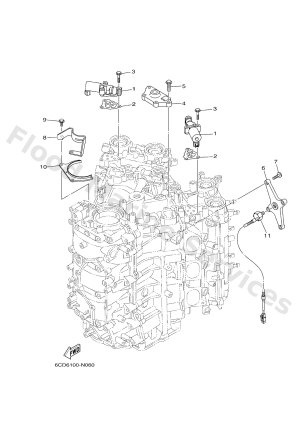 Diagram for CYLINDER & CRANKCASE 3