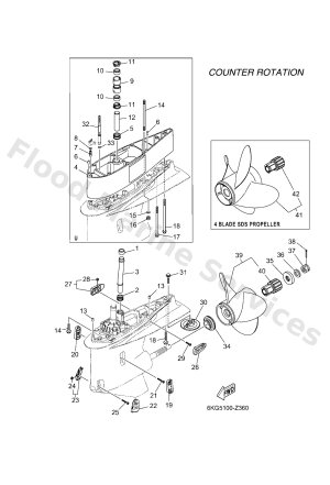 Diagram for LOWER CASING & DRIVE 2