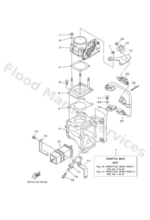Diagram for THROTTLE BODY ASSY 1