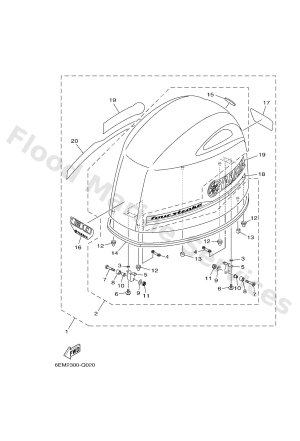 Diagram for TOP COWLING