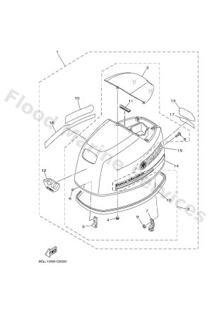 Diagram for TOP COWLING