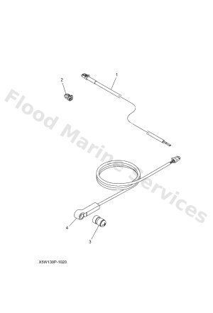 Diagram for STEERING HANDLE & CABLE