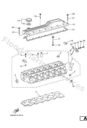 Diagram for CYLINDER HEAD