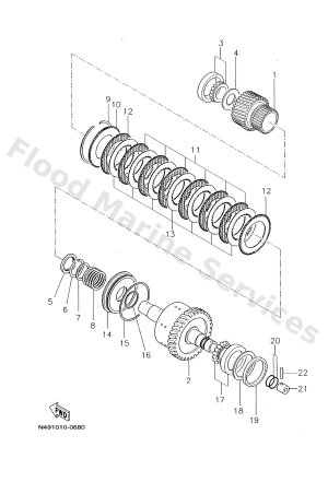 Diagram for GEAR SHAFT (MGNV123-6)