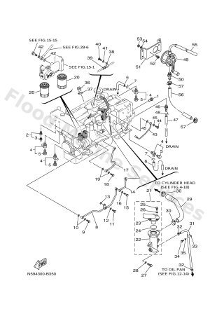Diagram for OIL DRAIN PIPING