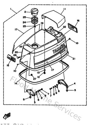 Diagram for Top Cowling