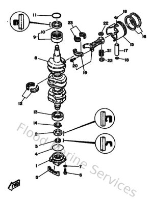Diagram for Crankshaft & Piston