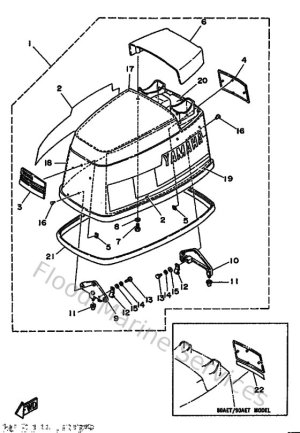 Diagram for Top Cowling