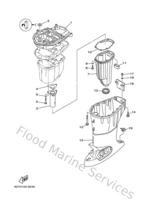 Diagram for Upper Casing