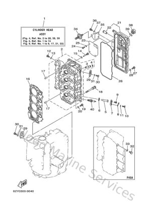 Diagram for Cylinder. Crankcase 2