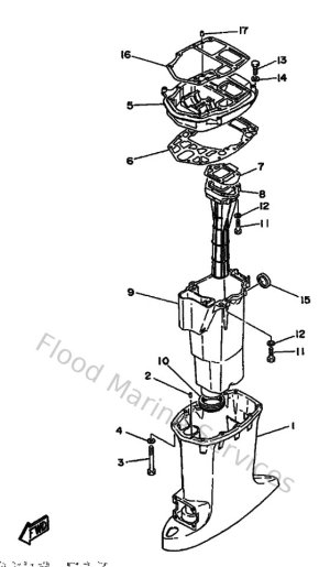 Diagram for Upper Casing