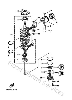 Diagram for Crankshaft & Piston