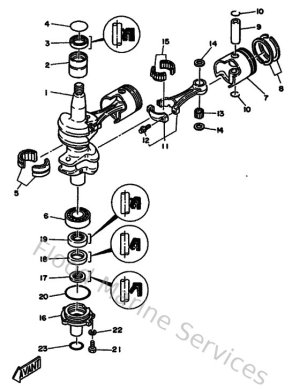 Diagram for Crankshaft & Piston