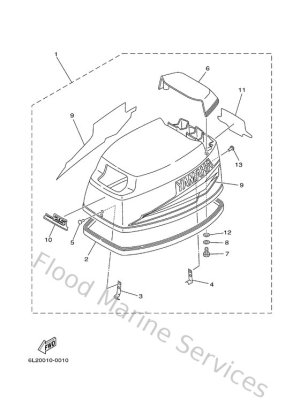 Diagram for Top Cowling