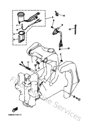 Diagram for Power Trim & Tilt