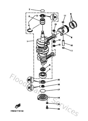Diagram for Crankshaft & Piston