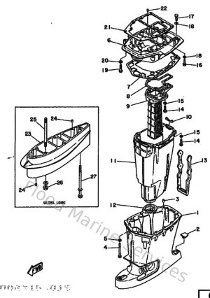 Diagram for Upper Casing