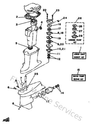 Diagram for Repair Kit 2