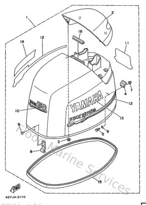 Diagram for Capot Supprieur
