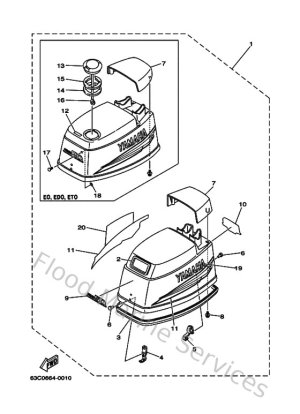Diagram for Top Cowling