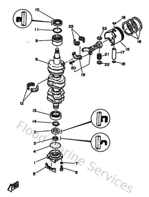 Diagram for Crankshaft & Piston